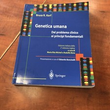Korf genetica umana usato  Napoli