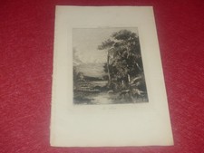 Jules dupre gravure d'occasion  Fontenay-sous-Bois