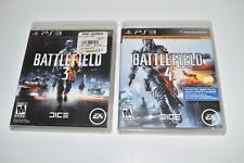 BATTLEFIELD 3 & 4 (Sony PlayStation 3) PS3 COMPLETO NA CAIXA TESTADO (FWC13) comprar usado  Enviando para Brazil