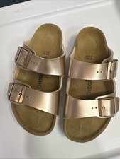 Novo sem caixa Birkenstock Arizona Kids elétrico metálico cobre tamanho 33 comprar usado  Enviando para Brazil