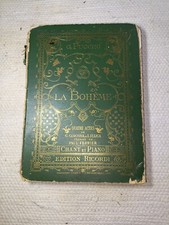 Livre partition giacomo d'occasion  Vitrolles