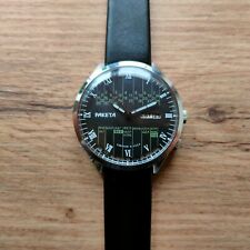 Relógio soviético calendário perpétuo Raketa preto ROCKET COLLEGE USSR 2628.H comprar usado  Enviando para Brazil