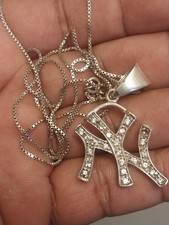 Sterling silver yankees for sale  Miami