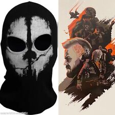 Adulto Balaclava LOGAN GHOST MÁSCARA FACIAL CAPUZ DE ESQUI + DECALQUE ACTIVISION CALL OF DUTY comprar usado  Enviando para Brazil