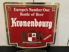 Pancarte publicitaire kronenbo d'occasion Pancarte publicitaire kronenbo d'occasion  Nice-