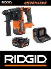 Kit de martelo rotativo RIDGID R86712K 18V sem escova 1 polegada SDS-Plus comprar usado  Enviando para Brazil