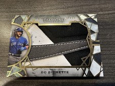 BO BICHETTE 2022 TOPPS ÍCONES DE DIAMANTE PEÇAS PROEMINENTES PATCH DE TRAVA JUMBO /10 comprar usado  Enviando para Brazil