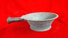 Tigela antiga Índia-Travancore militar PadaChoru arroz servir panela bronze B45 comprar usado  Enviando para Brazil