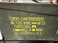 Army metal ammo for sale  Bimble