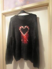 Ladies black christmas for sale  LONDON