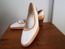 Escarpins cuir bicolore d'occasion  Menton