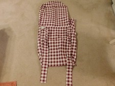 Capas deslizantes para cadeira de jantar com saia curta Sure Fit - Xadrez Borgonha (conjunto de 4) comprar usado  Enviando para Brazil