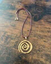 Gold swirl spiral for sale  LONDON