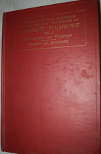 The Practice & Theory of Sanitary Plumbing Books, Starbuck, complete set plus comprar usado  Enviando para Brazil