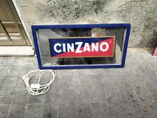 Cinzano insegna vetro usato  San Mauro Torinese