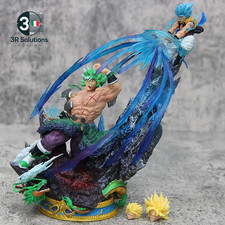 Używany, Figura Dragon Ball 20 Cm Broly Vs Gogeta PVC Bandai Anime Collezione Regalo na sprzedaż  Wysyłka do Poland