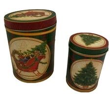 Vtg christmas tins for sale  Cupertino