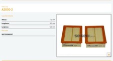 Filtro aria seat usato  Gioia Tauro