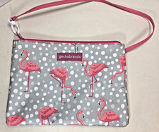 Terno de banho Geckobrands bolsa utilitária rosa flamingos piscina praia bolsa seca úmida em excelente estado usado comprar usado  Enviando para Brazil