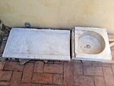 Antico lavandino marmo usato  Bagnone