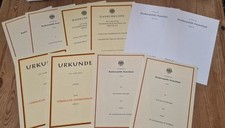 Konvolut urkunden bundeswehr gebraucht kaufen  Burg
