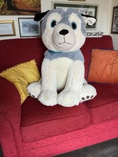 Giant husky plush for sale  WIMBORNE