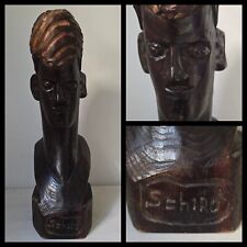 Statua legno busto usato  Italia