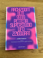 Utopie radicali. archizoom usato  Italia