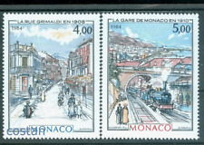 1984 Belle Époque,Estação Ferroviária,Rue Grimaldi/bicicleta,La Condamine,Mônaco,1649,MNH comprar usado  Enviando para Brazil