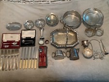 LOTE DE TRABAJO ARTÍCULOS ANTIGUOS COLECCIONABLES VAJILLA/CUBERTERÍA/CESTAS...ECT segunda mano  Embacar hacia Mexico