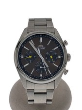 ORIENT UZ00-C0-B relógio de quartzo analógico marrom aço inoxidável excelente JAPÃO, usado comprar usado  Enviando para Brazil