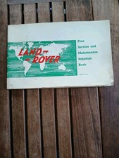 Land rover service for sale  MONMOUTH