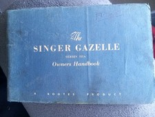 Singer gazelle series for sale  NEWHAVEN
