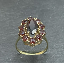 Granat ring 333er gebraucht kaufen  Berlin