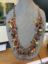 Vintage fetish necklace for sale  Riverside