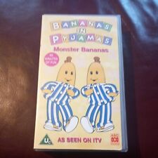 Bananas pyjamas vhs for sale  HORSHAM