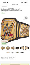 Undisputed wwe universal for sale  LEIGH-ON-SEA