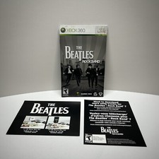The Beatles Rock Band Xbox 360 **SOMENTE MANUAL E INSERÇÕES**, usado comprar usado  Enviando para Brazil
