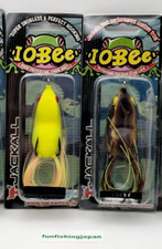 Lote de 3 iscas de pesca JACKALL IoBee Frog raras Topwater Japão JDM Ken Iyobe HTF, usado comprar usado  Enviando para Brazil