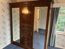 Edwardian mahogany compactum for sale  CHESTERFIELD