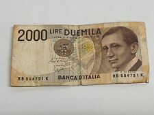 2.000 lire banconota usato  Viareggio