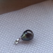Pendentif perle noire d'occasion  Millas