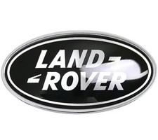 Grelha emblema traseira prata preta 90 mm x 48 mm com tampa para Land Rover comprar usado  Enviando para Brazil