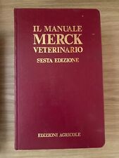 Manuale merck veterinario usato  Palermo