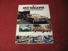 1975 Chevy Station Wagon Folheto de Vendas Catálogo Antigo Original comprar usado  Enviando para Brazil