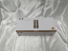 Par de microfone condensador estéreo Behringer C-2 gravação em estúdio, usado comprar usado Par de microfone condensador estéreo Behringer C-2 gravação em estúdio, usado comprar usado  Enviando para Brazil