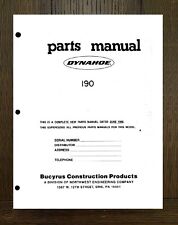 Service parts manual for sale  Addison