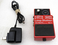Usado, Pedal de efeitos de guitarra Boss RC-1 estação loop com cabo de alimentação comprar usado  Enviando para Brazil
