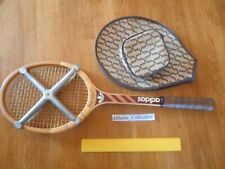 Raquete de tênis Adidas Haillet vintage madeira anos 1970 anos 80 Nastase? Anúncios 5 comprar usado  Enviando para Brazil