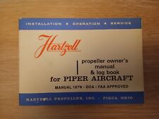 Hartzell propeller owners for sale  CHESTER